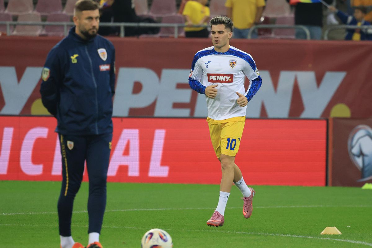 Imagini de pe Arena Națională, înainte de România - Austria