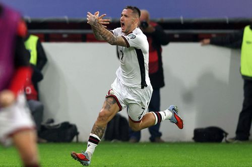 Rey Manaj, pasibil de suspendare după gestul controversat din Serbia - Albania 0-1/ foto Imago Images