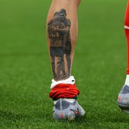 Tatuajul lui Ruben Neves, în care el și Diogo Jota se îmbrățișează // FOTO: Imago Images