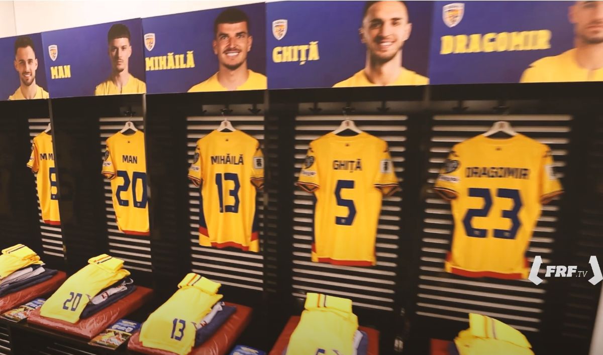 Cine este căpitanul „tricolor” în România - Austria » Imaginile din vestiar l-au dat de gol