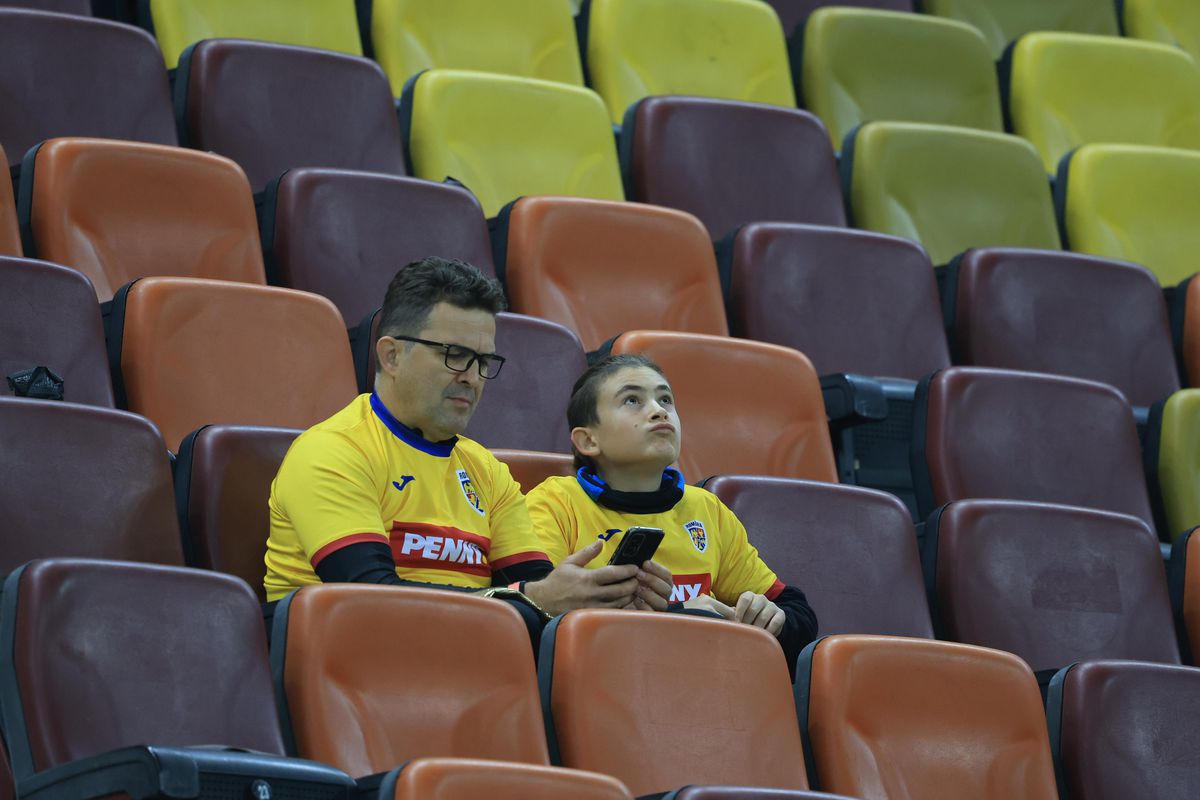 Imagini de pe Arena Națională, înainte de România - Austria