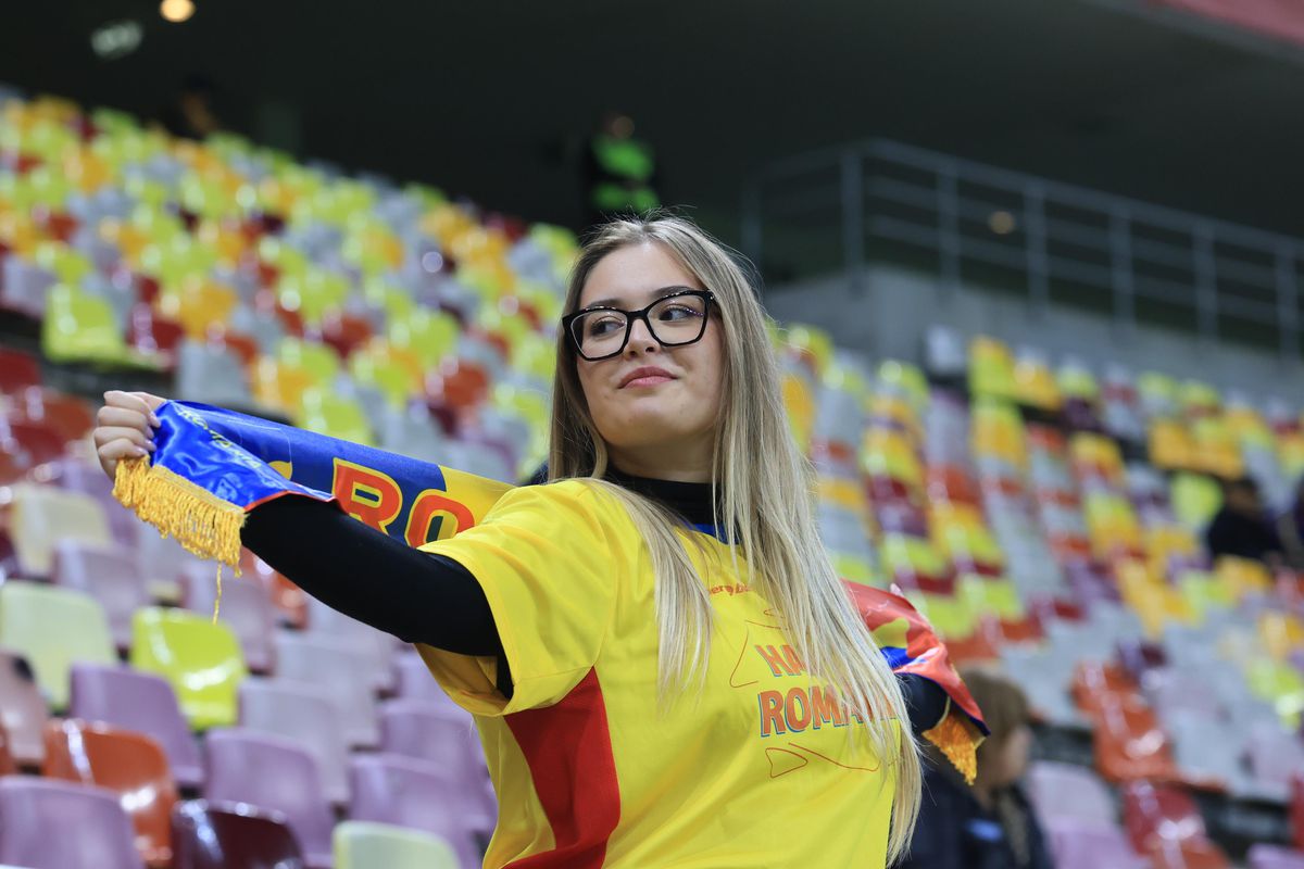 Imagini de pe Arena Națională, înainte de România - Austria