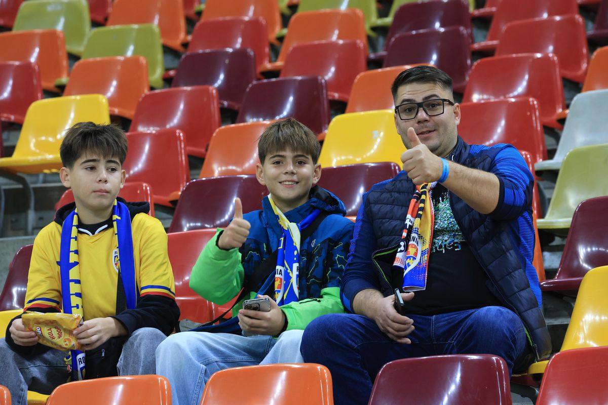 Imagini de pe Arena Națională, înainte de România - Austria