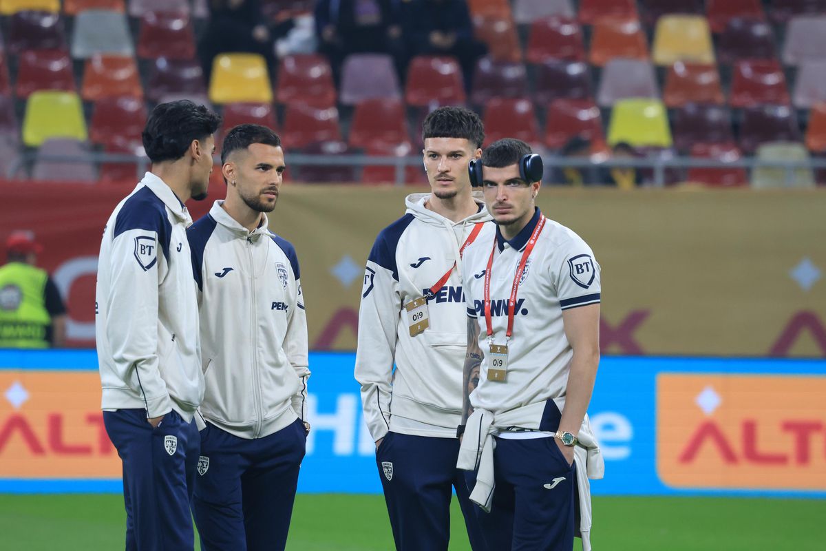 Imagini de pe Arena Națională, înainte de România - Austria