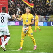 Ianis Hagi / România - Austria, preliminariile Campionatului Mondial / FOTO: GSP.ro