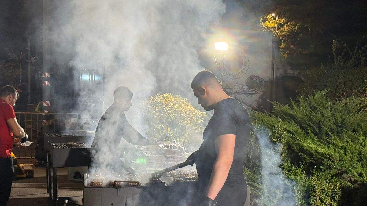 Imagini de la Arena Națională cu organizarea meciului România - Austria: grătare, „tratamentul” VIP și de la loje