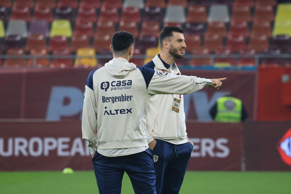 Imagini de pe Arena Națională, înainte de România - Austria