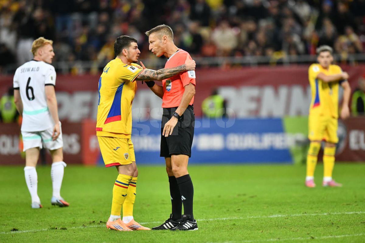 Faza la care Mihăilă s-a repezit la arbitru: „Penalty!” » Ce spune specialistul în arbitraj