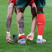 Tatuajul lui Ruben Neves, în care el și Diogo Jota se îmbrățișează // FOTO: Imago Images