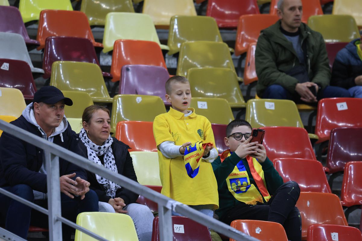 Imagini de pe Arena Națională, înainte de România - Austria