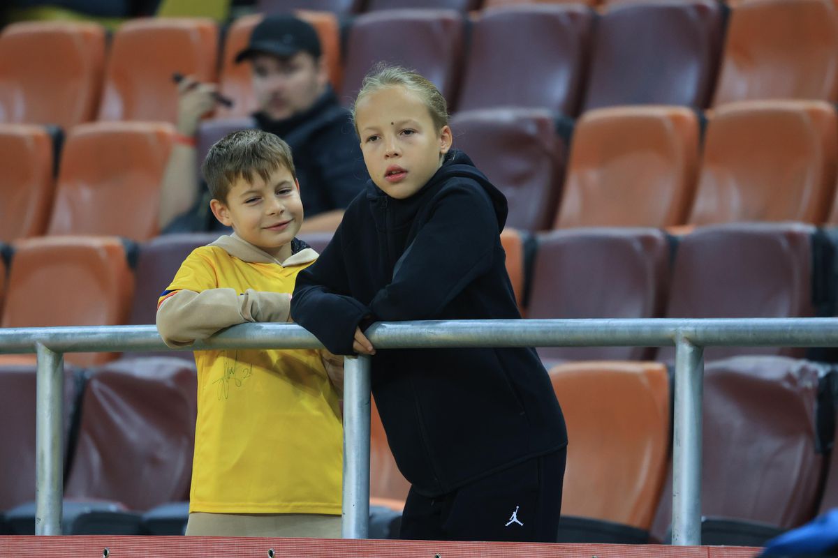 Imagini de pe Arena Națională, înainte de România - Austria
