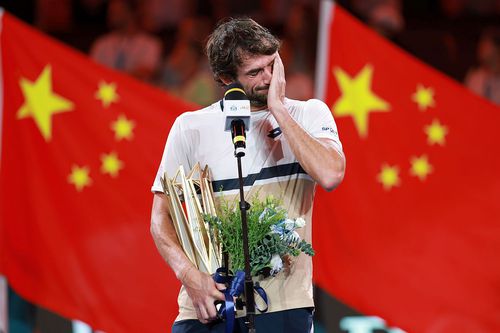 Valentin Vacherot, locul 204 în lume, a câștigat turneul Masters 1000 de la Shanghai // foto: Guliver/gettyimages