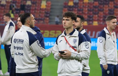 Aseară a fost în lotul lui Mircea Lucescu, iar azi s-a prezentat în cantonamentul României U21: „După ce a bifat primele minute”