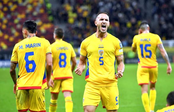Ce poveste! Golul lui Virgil Ghiță cu Austria, direct în istorie » Locul 1 all-time: naționala n-a câștigat niciodată atât de târziu!