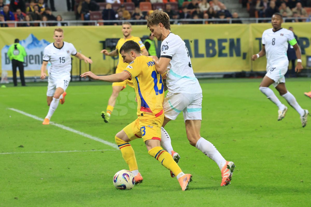 Fază de penalty Valentin Mihăilă în România - Austria