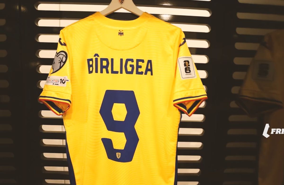 Imagini din vestiar, înainte de România - Austria