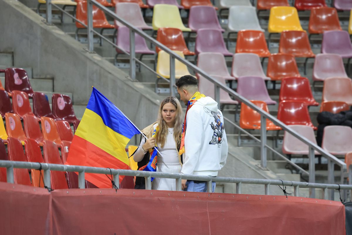 Imagini de pe Arena Națională, înainte de România - Austria