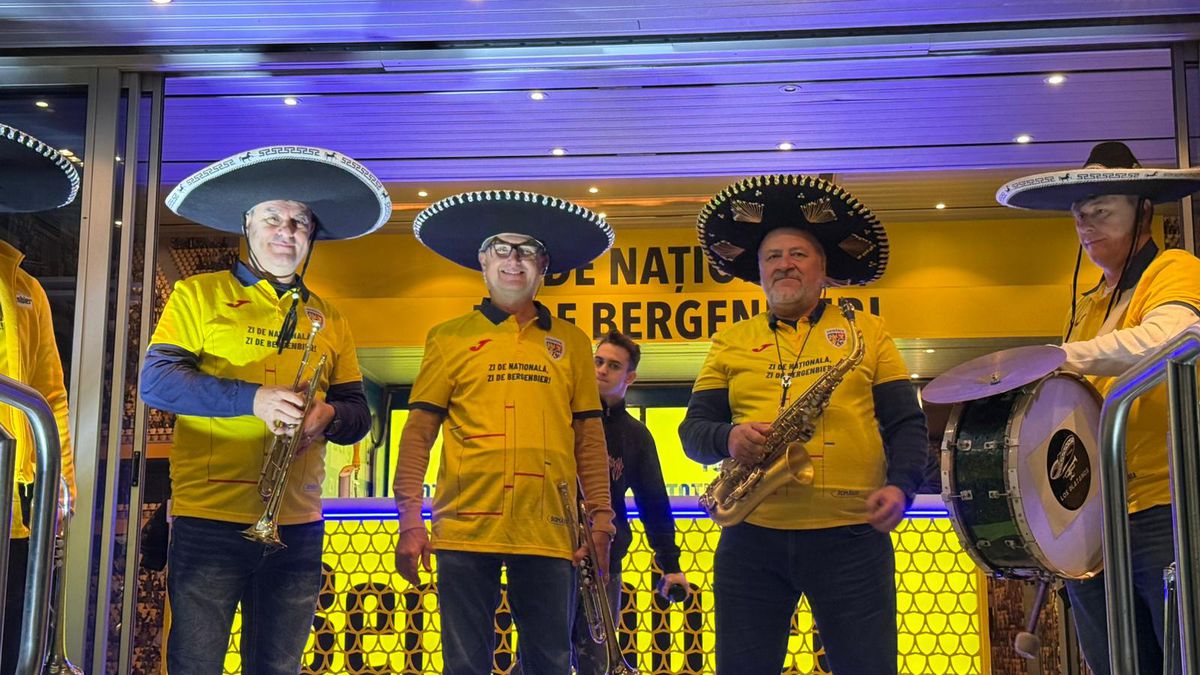 Imagini înainte de România - Austria