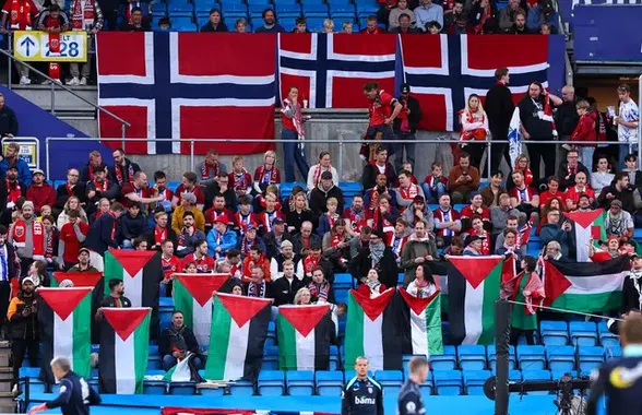Norvegia ar putea fi sancționată de FIFA după un mesaj afișat înainte de meciul cu Israel