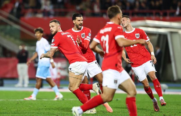 Probleme mari pentru Austria! Omul-record, în pericol să nu joace pe Arena Națională