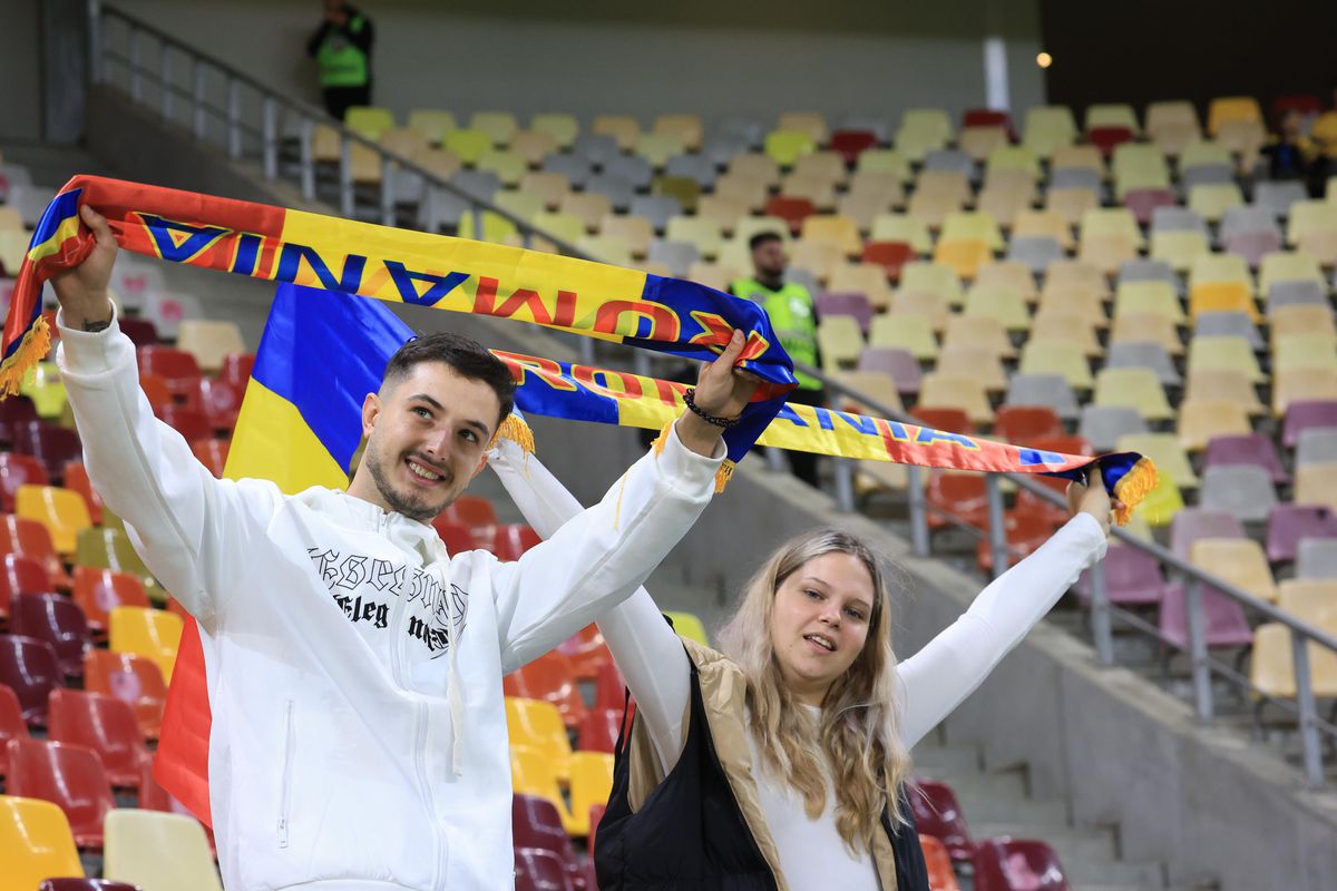 Imagini de pe Arena Națională, înainte de România - Austria