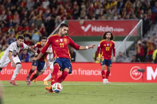 Ferran Torres va rata penalty-ul acordat Spaniei în meciul cu Georgia / Foto: Imago