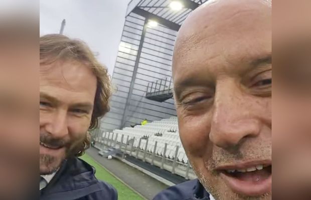 În deplasare, Prunea l-a întâlnit pe fostul Balon de Aur: „Incredibil, este pe jumătate român!”