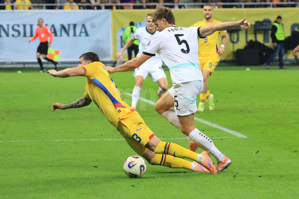 Fază de penalty Valentin Mihăilă în România - Austria