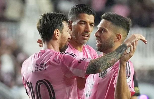 Ca pe vremuri! Messi, „dublă” de senzație pentru Inter Miami » Luis Suarez, golul 600