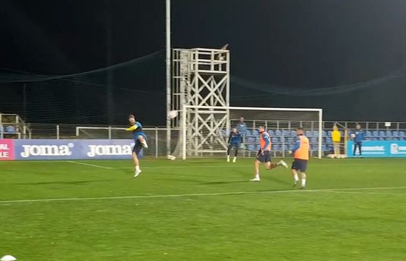 ROMÂNIA - SUEDIA // VIDEO Denis Alibec a făcut spectacol la antrenamentul echipei naționale » Super pase pentru Constantin Budescu