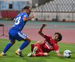 Diego Fabbrini (roșu), în Dinamo - FC Botoșani 1-1 FOTO Bogdan Bălaș