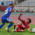 Diego Fabbrini (roșu), în Dinamo - FC Botoșani 1-1