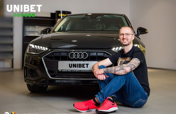 Campania Unibet cu premii în autoturisme Audi A4 continuă până la finalul lunii noiembrie