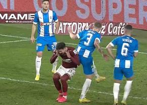 Fază controversată în Giulești » Rapidiștii s-au repezit la arbitru: „Stai calm!”