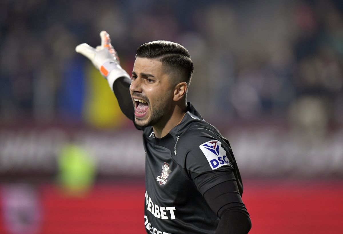 Arlauskis a cedat nervos! A urlat la arbitru în Rapid - CSU Craiova și a fost pedepsit