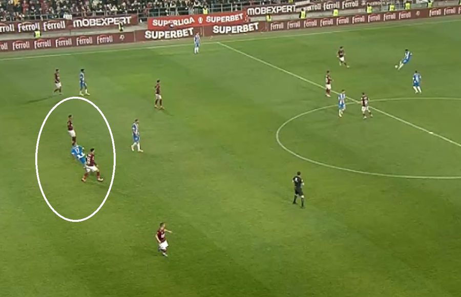 Rivaldinho i-a lăsat în urmă pe Dragoș Grigore și Săpunaru la faza golului 2 Săpunaru și Dragoș Grigore, lăsați în urmă la golurile Craiovei » Cum au fost ridiculizați veteranii Rapidului