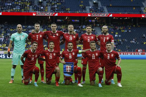 Echipa națională a Serbiei.
Foto: Imago Images