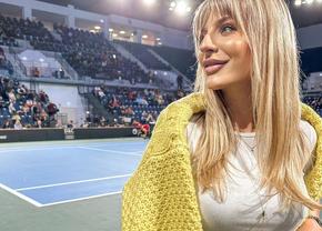 Prezență spectaculoasă la România - Ungaria » A atras toate privirile în sala din Oradea: „Primul meu meci de tenis”