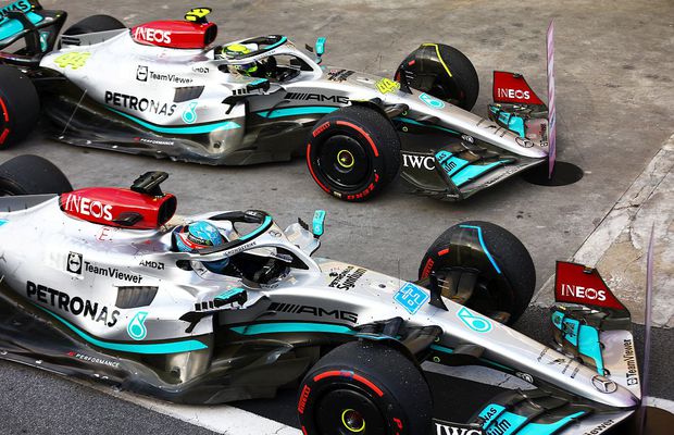 Spectacol total în cursa sprint de pe Interlagos! Primă linie Mercedes în Marele Premiu de duminică