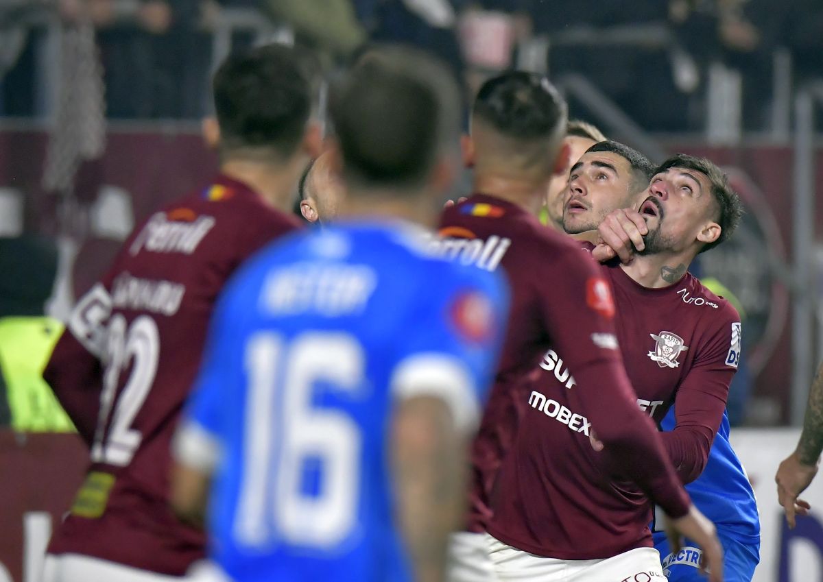 Rapid - CS Universitatea Craiova 2-2 » Foștii selecționeri au dat-o la pace în derby-ul etapei 18 din Liga 1! Clasamentul actualizat