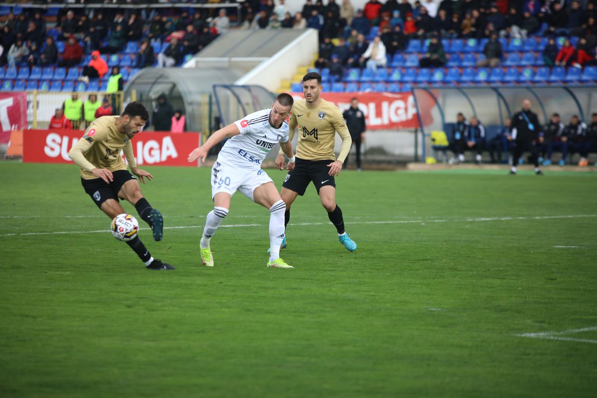 FC Botoșani - FC Voluntari, 12 noiembrie 2023. Foto: Ionut Tabultoc