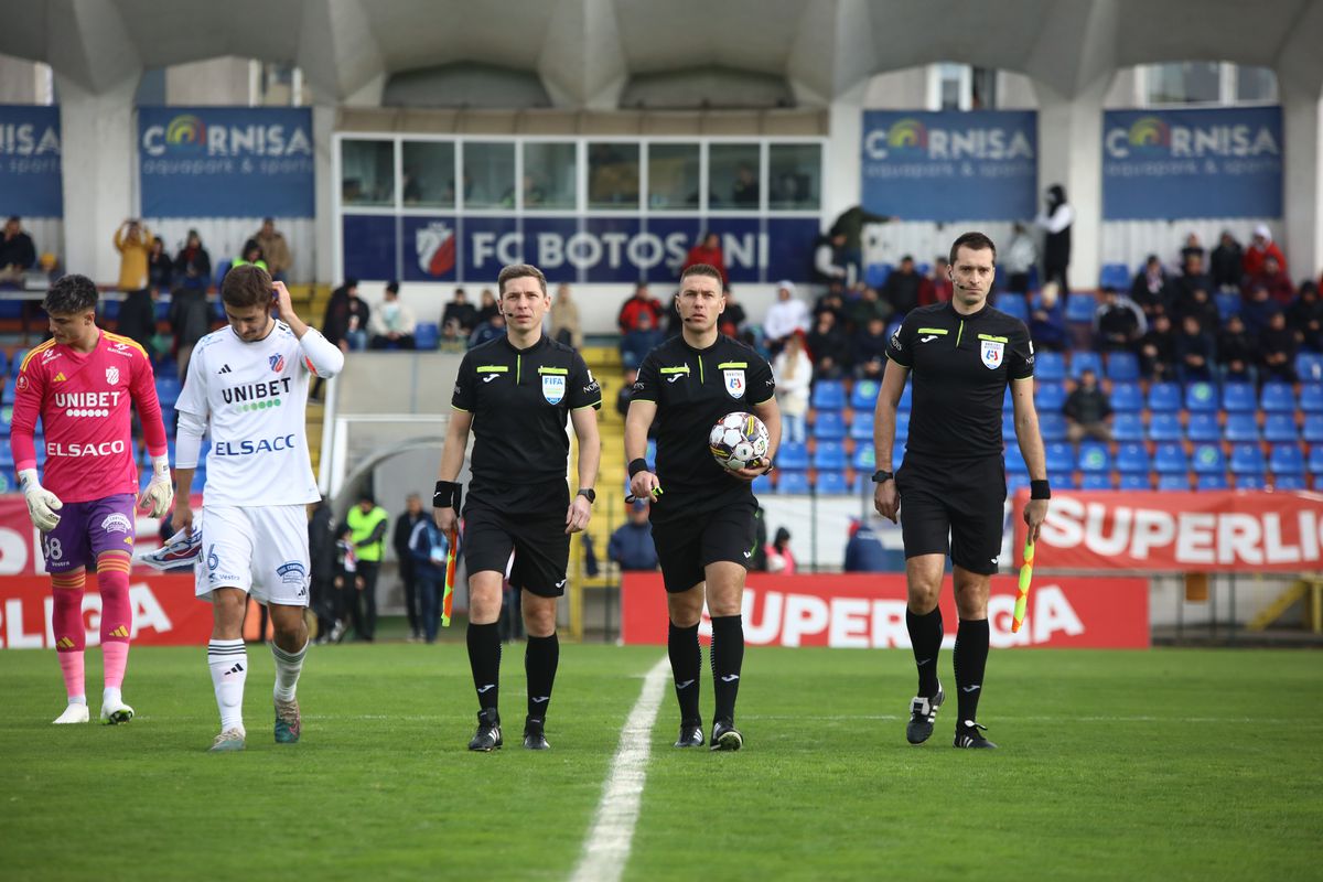 FC Botoșani - FC Voluntari, 12 noiembrie 2023. Foto: Ionut Tabultoc