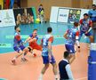 Arcada Galați, calificare în premieră în grupele Ligii Campionilor! » Setul câștigat cu Olympiacos Pireu a bifat performanța