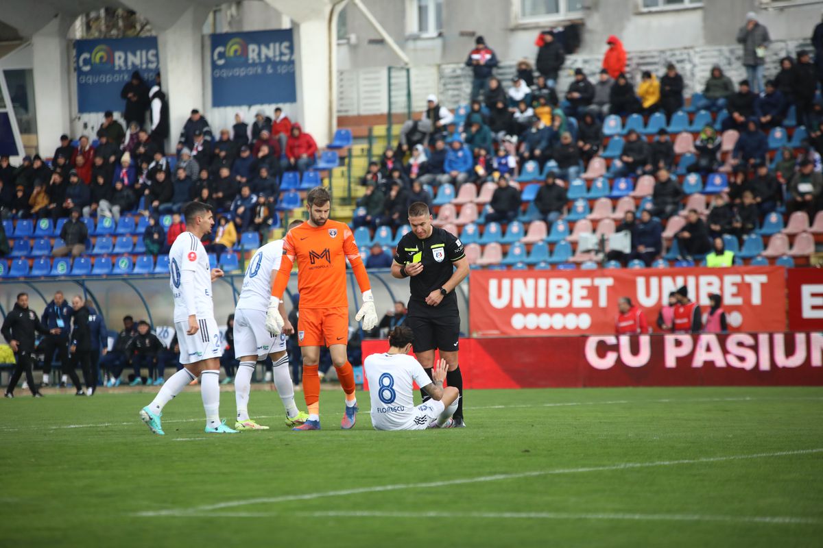 FC Botoșani - FC Voluntari, 12 noiembrie 2023. Foto: Ionut Tabultoc