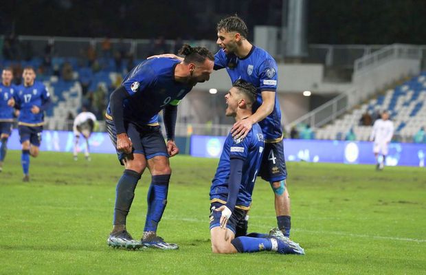Ajutor nesperat! Kosovo o învinge pe Israel și încinge lupta pentru calificare în grupa României! Clasamentul ACUM