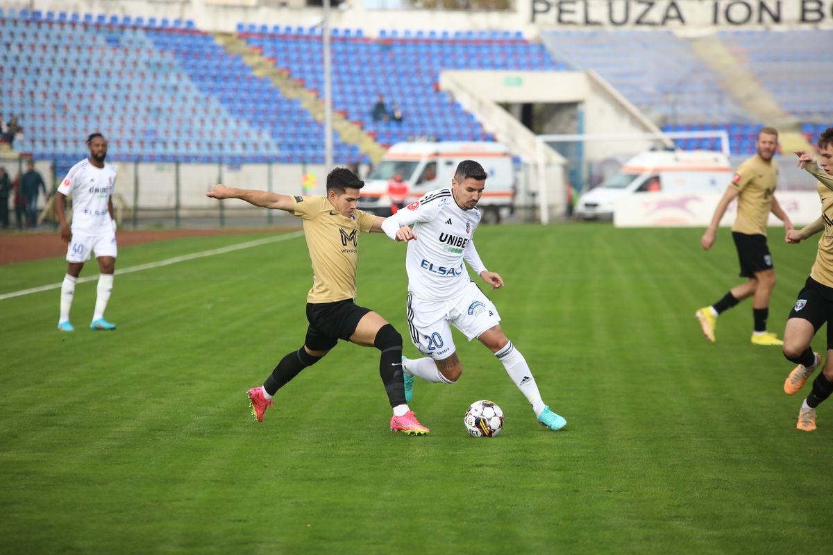 FC Botoșani - FC Voluntari, 12 noiembrie 2023. Foto: Ionut Tabultoc