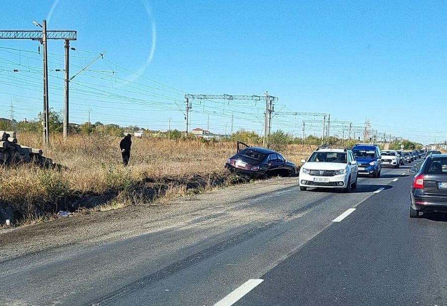 Gigi Becali, implicat într-un accident! A intrat cu Rolls Royce-ul în șanț și s-a contrazis în declarații: „Păi, nu trebuie să merg la Poliție?!