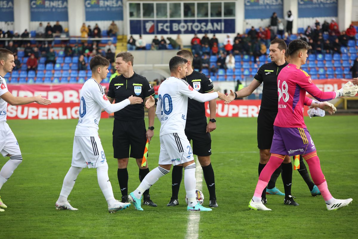 FC Botoșani - FC Voluntari, 12 noiembrie 2023. Foto: Ionut Tabultoc