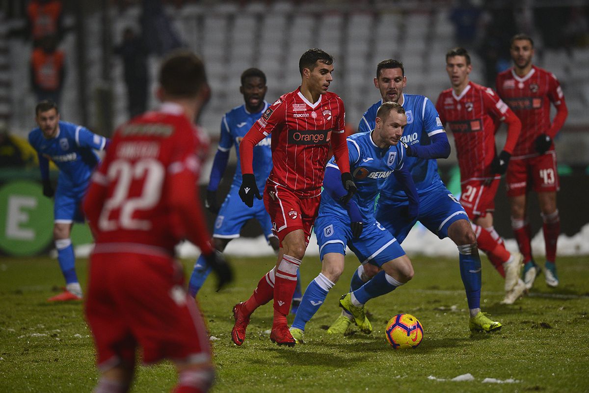 Dinamo - CSU Craiova 15 decembrie 2018