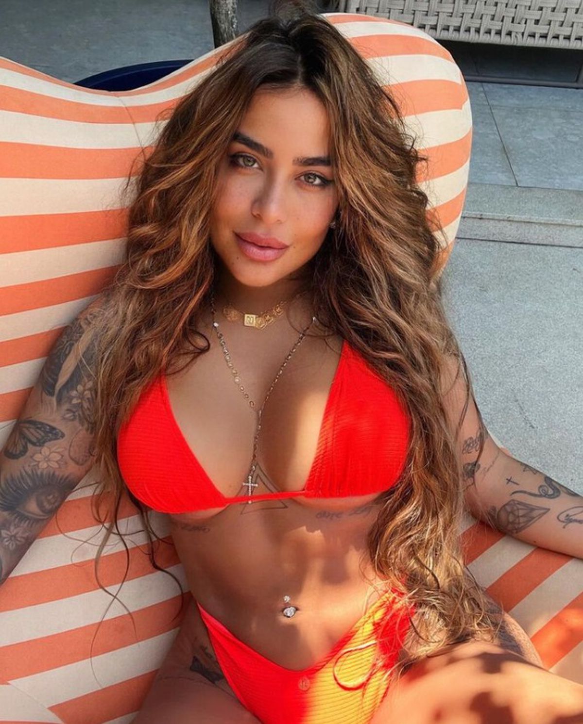 GALERIE FOTO Sora lui Neymar, vedeta plajei! Imaginile au devenit virale